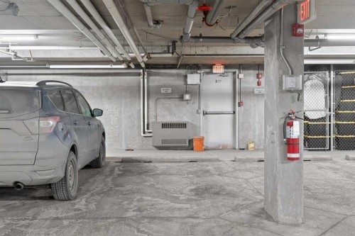 2208-279 Copperpond Common Se, Calgary, AB - Indoor Photo Showing Garage