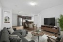 2208-279 Copperpond Common Se, Calgary, AB  - Indoor Photo Showing Living Room 