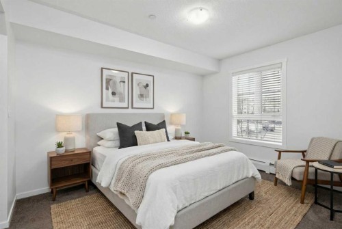 2208-279 Copperpond Common Se, Calgary, AB - Indoor Photo Showing Bedroom
