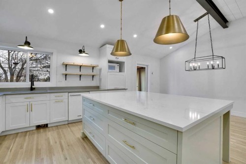 64 Hartford Road Nw, Calgary, AB - Indoor Photo Showing Kitchen
