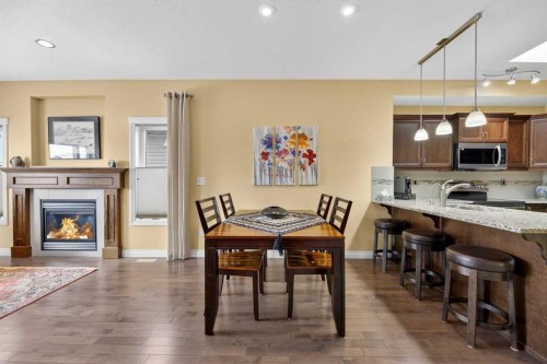 14 Violet Close, Olds, AB - Indoor With Fireplace