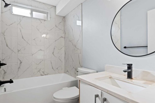 102 Martin Crossing Grove Ne, Calgary, AB - Indoor Photo Showing Bathroom