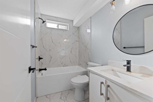 102 Martin Crossing Grove Ne, Calgary, AB - Indoor Photo Showing Bathroom