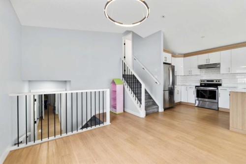 102 Martin Crossing Grove Ne, Calgary, AB - Indoor Photo Showing Kitchen