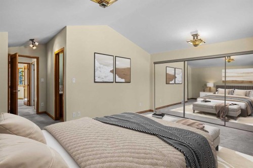 933 15Th Street, Canmore, AB - Indoor Photo Showing Bedroom