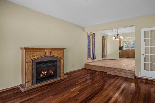 933 15Th Street, Canmore, AB - Indoor With Fireplace