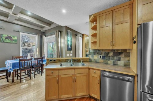 550 Copperfield Boulevard Se, Calgary, AB - Indoor Photo Showing Kitchen With Stainless Steel Kitchen With Double Sink