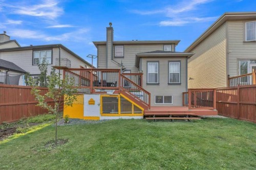 550 Copperfield Boulevard Se, Calgary, AB - Outdoor With Deck Patio Veranda