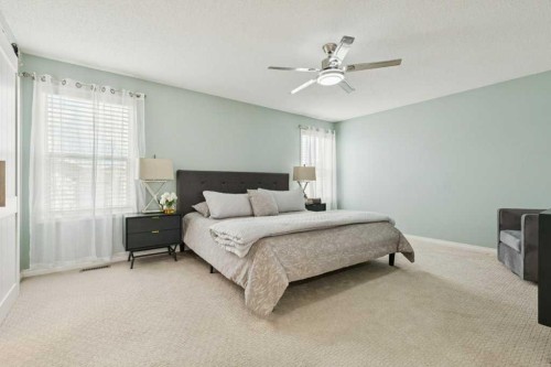 232 Oakmere Place, Chestermere, AB - Indoor Photo Showing Bedroom