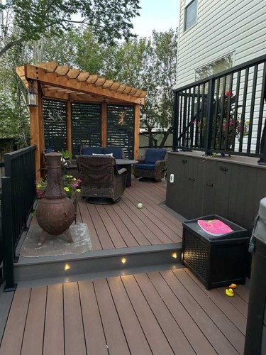 232 Oakmere Place, Chestermere, AB - Outdoor With Deck Patio Veranda With Exterior