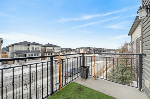 4 Cornerstone Manor Ne, Calgary, AB - Outdoor With Balcony