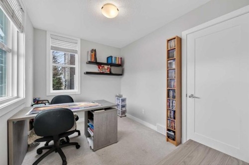 4 Cornerstone Manor Ne, Calgary, AB - Indoor Photo Showing Office