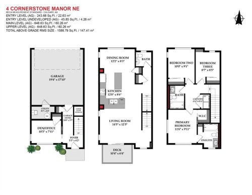 4 Cornerstone Manor Ne, Calgary, AB - Other