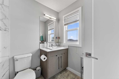4 Cornerstone Manor Ne, Calgary, AB - Indoor Photo Showing Bathroom