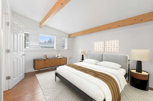 2623 Glenmount Drive Sw, Calgary, AB - Indoor Photo Showing Bedroom