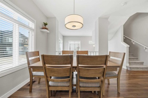 43 Sage Bluff Circle Nw, Calgary, AB - Indoor Photo Showing Dining Room