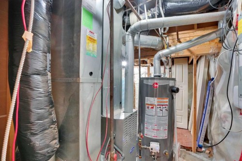 17 Taracove Crescent Ne, Calgary, AB - Indoor Photo Showing Basement