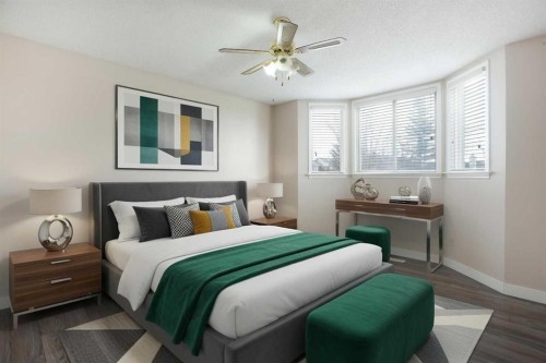 17 Martindale Drive Ne, Calgary, AB - Indoor Photo Showing Bedroom