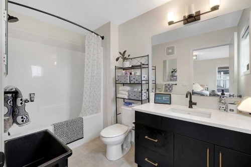 84 Magnolia Common Se, Calgary, AB - Indoor Photo Showing Bathroom