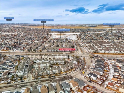 99 Copperfield Court Se, Calgary, AB - Outdoor With View