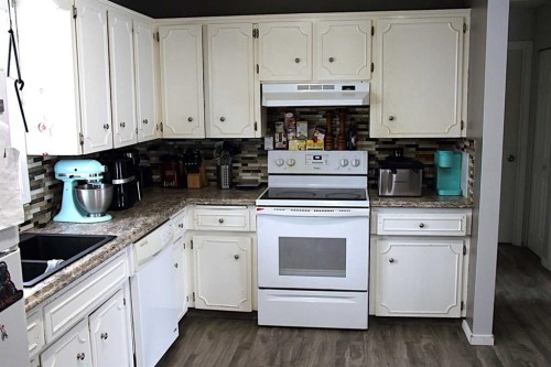 52 Fallingworth Court, Calgary, AB - Indoor Photo Showing Kitchen With Double Sink
