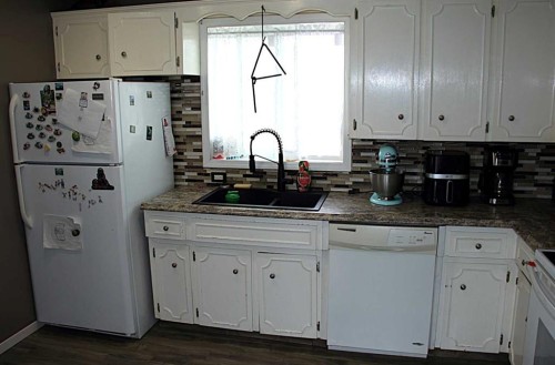 52 Fallingworth Court, Calgary, AB - Indoor Photo Showing Kitchen With Double Sink