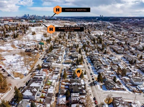 5212 22 Avenue Nw, Calgary, AB - Outdoor With View