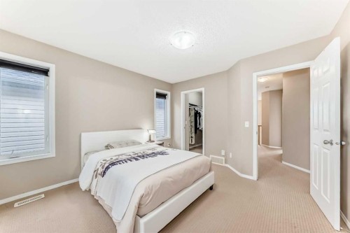 136 Everglen Road Sw, Calgary, AB - Indoor Photo Showing Bedroom