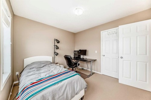 136 Everglen Road Sw, Calgary, AB - Indoor Photo Showing Bedroom