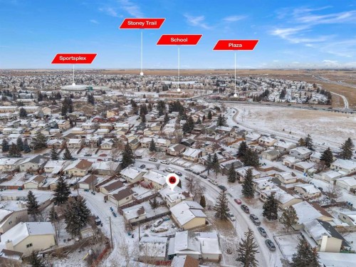 195 Fallswater Road Ne, Calgary, AB - Outdoor With View