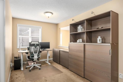 596 Everbrook Way Sw, Calgary, AB - Indoor Photo Showing Office