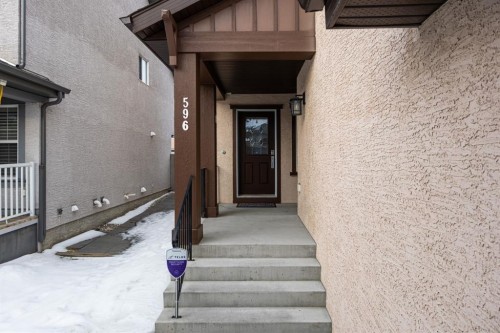 596 Everbrook Way Sw, Calgary, AB - Outdoor With Exterior