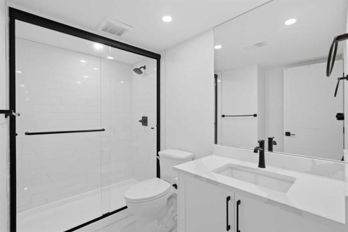 428 Queen Anne Way Se, Calgary, AB - Indoor Photo Showing Bathroom
