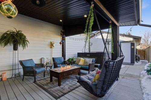 428 Queen Anne Way Se, Calgary, AB - Outdoor With Deck Patio Veranda With Exterior