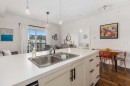 1403-279 Copperpond Common Se, Calgary, AB  - Indoor Photo Showing Kitchen With Double Sink 