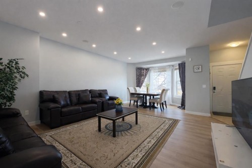 292 Rainbow Falls Drive, Chestermere, AB - Indoor Photo Showing Living Room