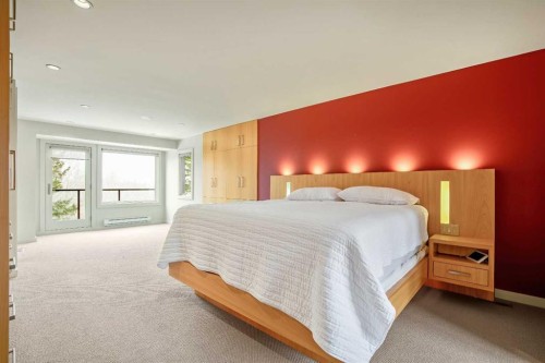 16 Stratton Place Sw, Calgary, AB - Indoor Photo Showing Bedroom