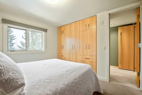 16 Stratton Place Sw, Calgary, AB - Indoor Photo Showing Bedroom