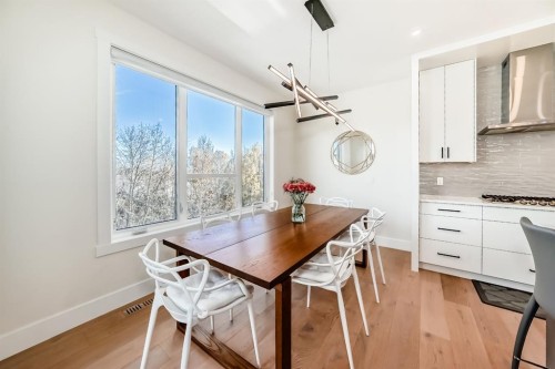 76 Rock Lake View Nw, Calgary, AB - Indoor Photo Showing Dining Room