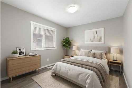 98 Nolanfield Road Nw, Calgary, AB - Indoor Photo Showing Bedroom