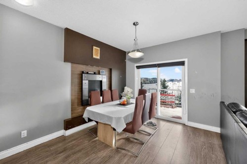 45 Redstone Drive Ne, Calgary, AB - Indoor Photo Showing Dining Room