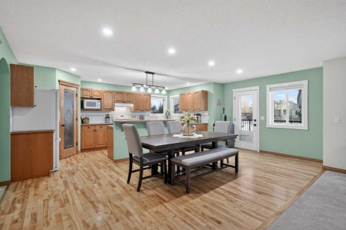 112 West Creek Close, Chestermere, AB - Indoor Photo Showing Dining Room