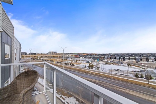 1411-220 Seton Grove Se, Calgary, AB - Outdoor With Balcony With View
