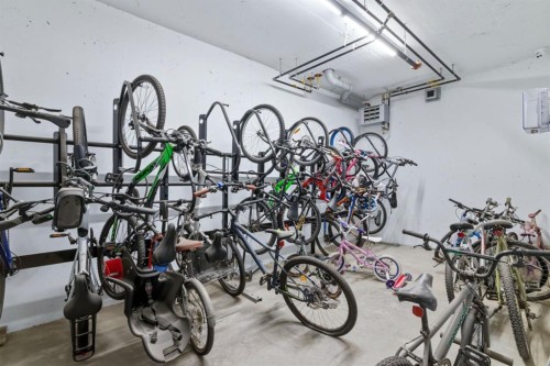 1411-220 Seton Grove Se, Calgary, AB - Indoor Photo Showing Gym Room