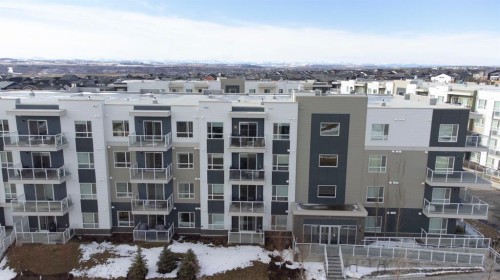 1411-220 Seton Grove Se, Calgary, AB - Outdoor With Balcony With Facade