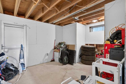 8005 Ranchview Drive Nw, Calgary, AB - Indoor Photo Showing Basement