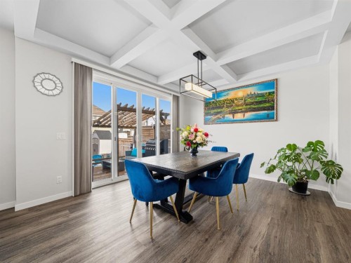 44 Masters Terrace Se, Calgary, AB - Indoor Photo Showing Dining Room