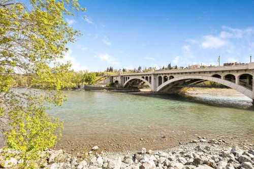 451-222 Riverfront Avenue Sw, Calgary, AB - Outdoor With Body Of Water