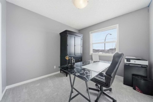 74 Cranberry Close Se, Calgary, AB - Indoor Photo Showing Office