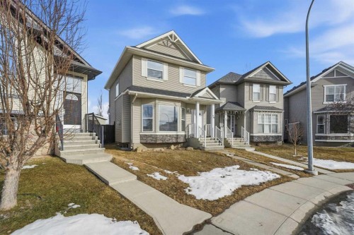 74 Cranberry Close Se, Calgary, AB - Outdoor With Facade